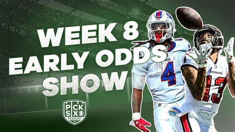 nfl lines week 8 2021.
